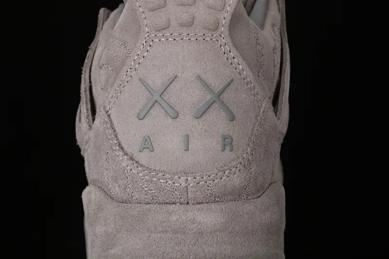 All categories Air Jordan Jordan series basketball shoes Air Jordan 4 Pure original Air Jordan 4 Cool Gray AJ4 Joe 4 cool gray suede luminous bottom basketball shoes 930155-003